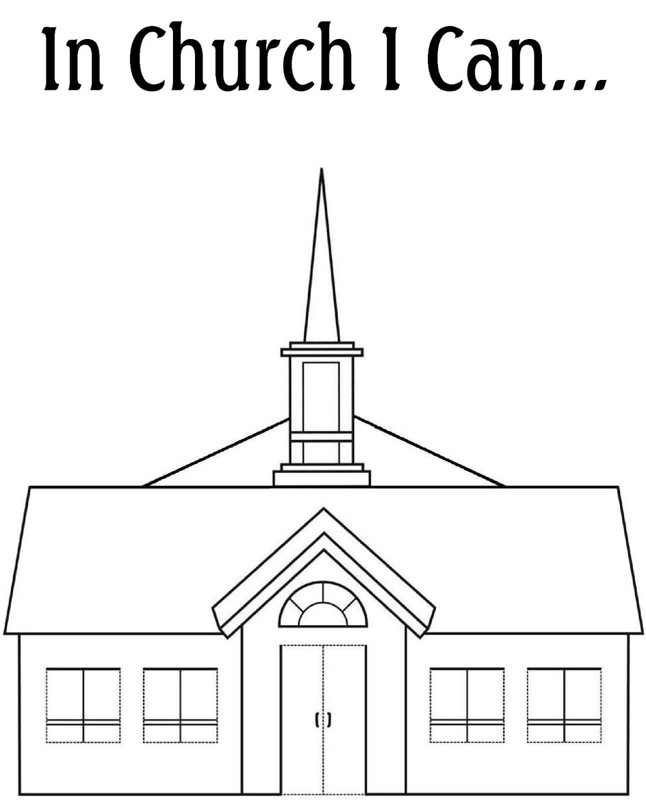 Church Coloring Pages – Printable Coloring Pages. Free inside Free Printable Church Coloring Pages
