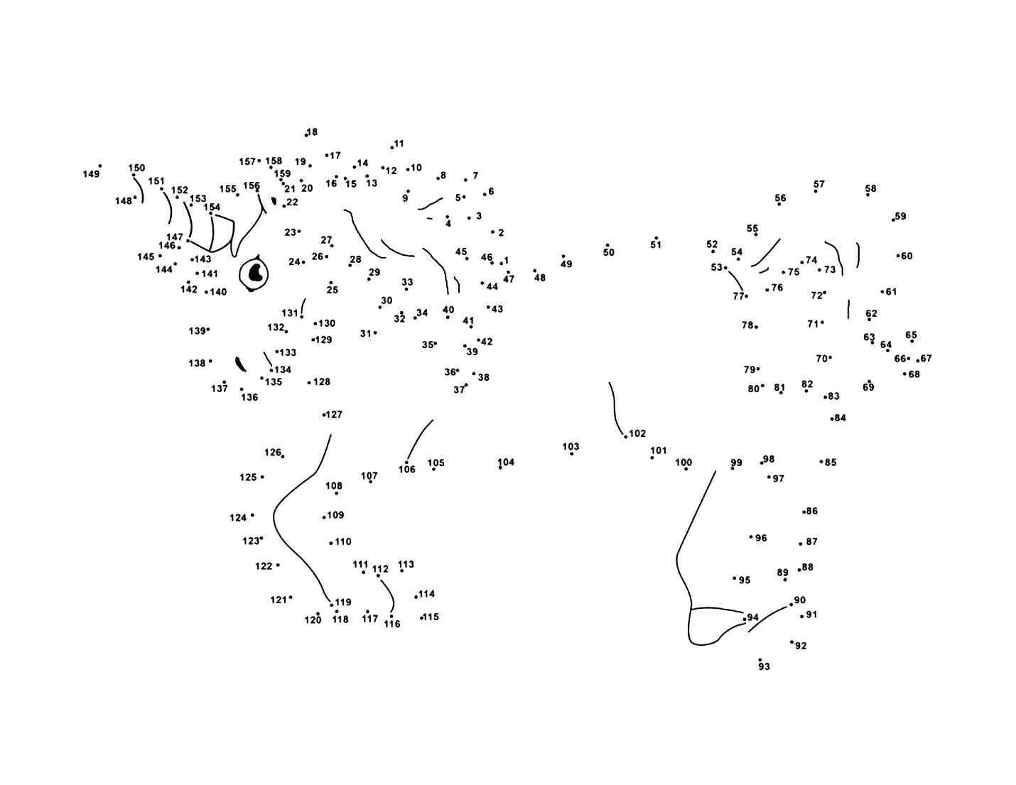 Connect The Dots Printables – Printable Coloring Pages. Free intended for Free Connect The Dots Printables For Adults