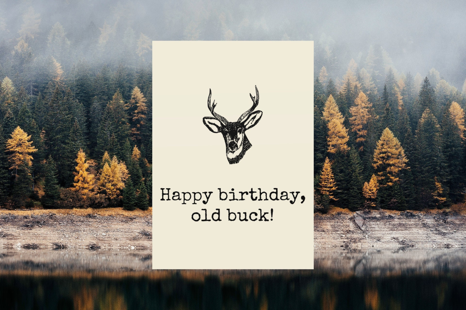 Deer Hunter Printable Birthday Card - Hunting Birthday Card pertaining to Free Printable Deer Hunting Birthday Cards