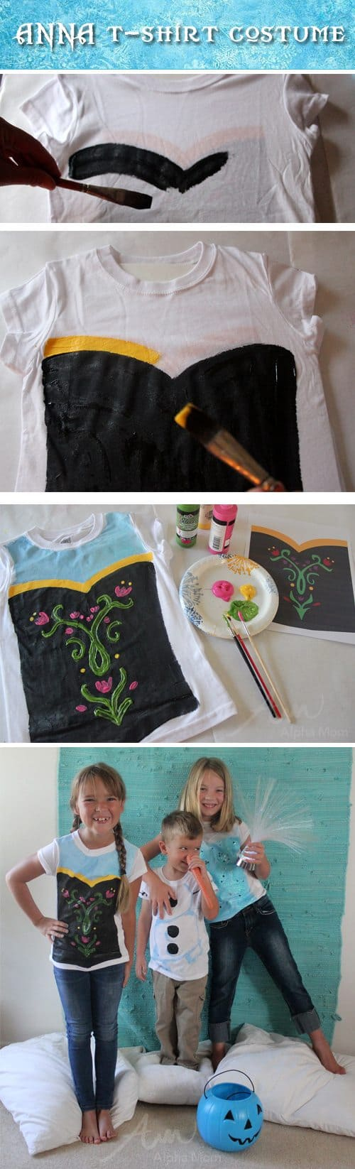 Diy &amp;quot;Frozen&amp;quot; Movie-Inspired Costumes | Alpha Mom within Anna Diy Costume Printable Stencil