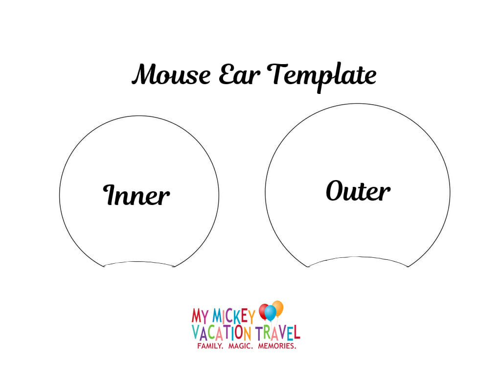 Diy Mickey Ears - How To Make Your Own Mickey Ears with Free Mickey Ears Template