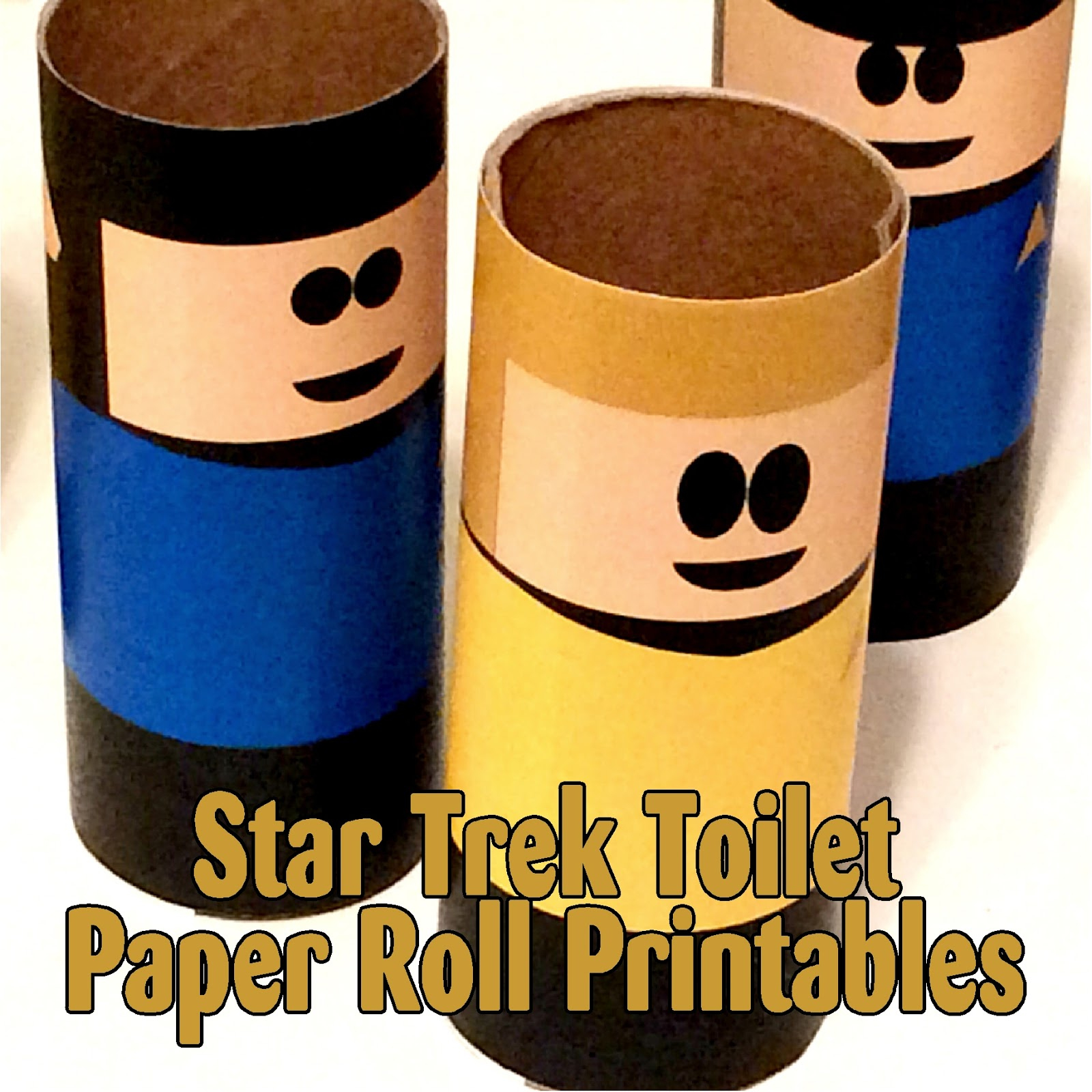 Diy Party Mom: Star Trek Toilet Paper Roll Printables with regard to Free Star Trek Printables