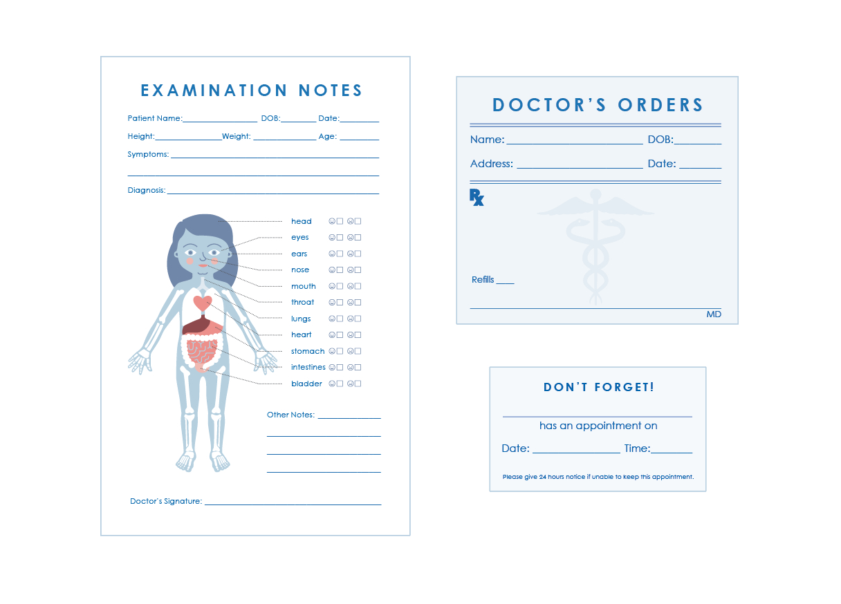 Doctor&amp;#039;S Office — Play With Cmyk - Free Printables regarding Free Doctor Dramatic Play Printables