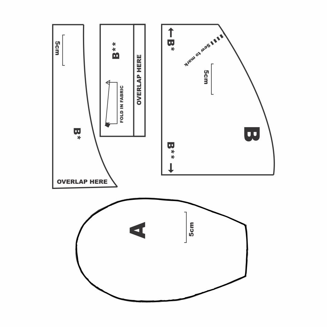 Doo Rag Sewing Pattern - 10 Free Pdf Printables | Printablee with Free Printable Doo Rag Pattern