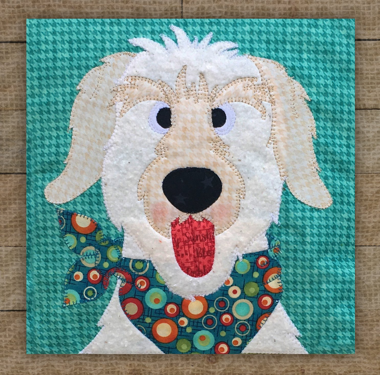 Doodle Dog Precut Fused Applique Kit - 611355713608 for Printable Dog Applique Patterns