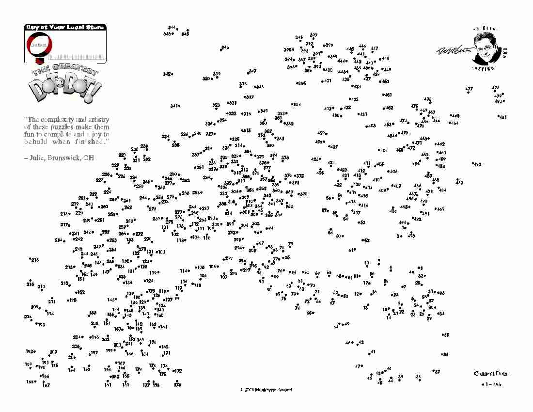Downloadable Dot-To-Dot Puzzles throughout 1000 Dot To Dot Free Printables