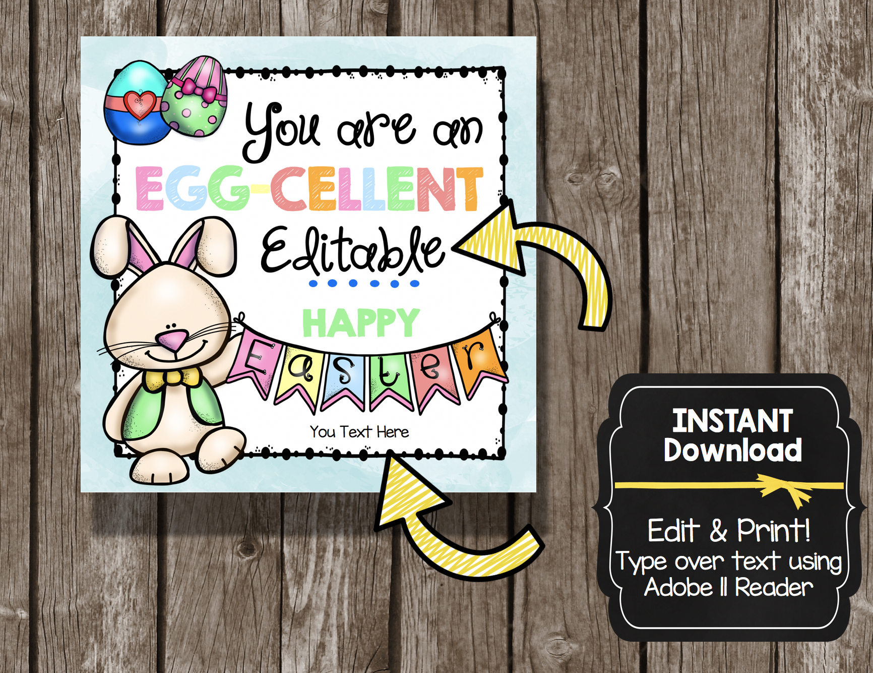 Easter Cards - Freebie — Keeping My Kiddo Busy pertaining to Free Printable Easter Cards For Daughter