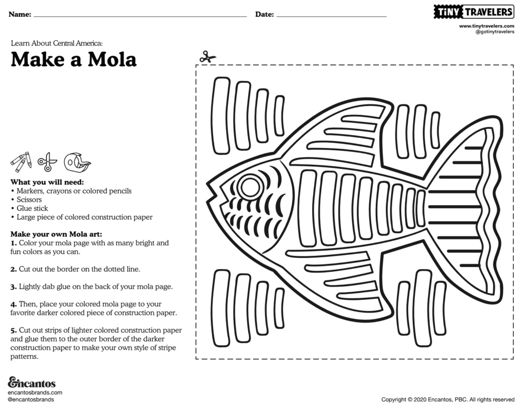Encantos - Stories With Purpose Inspiredculture in Free Printable Mola Patterns