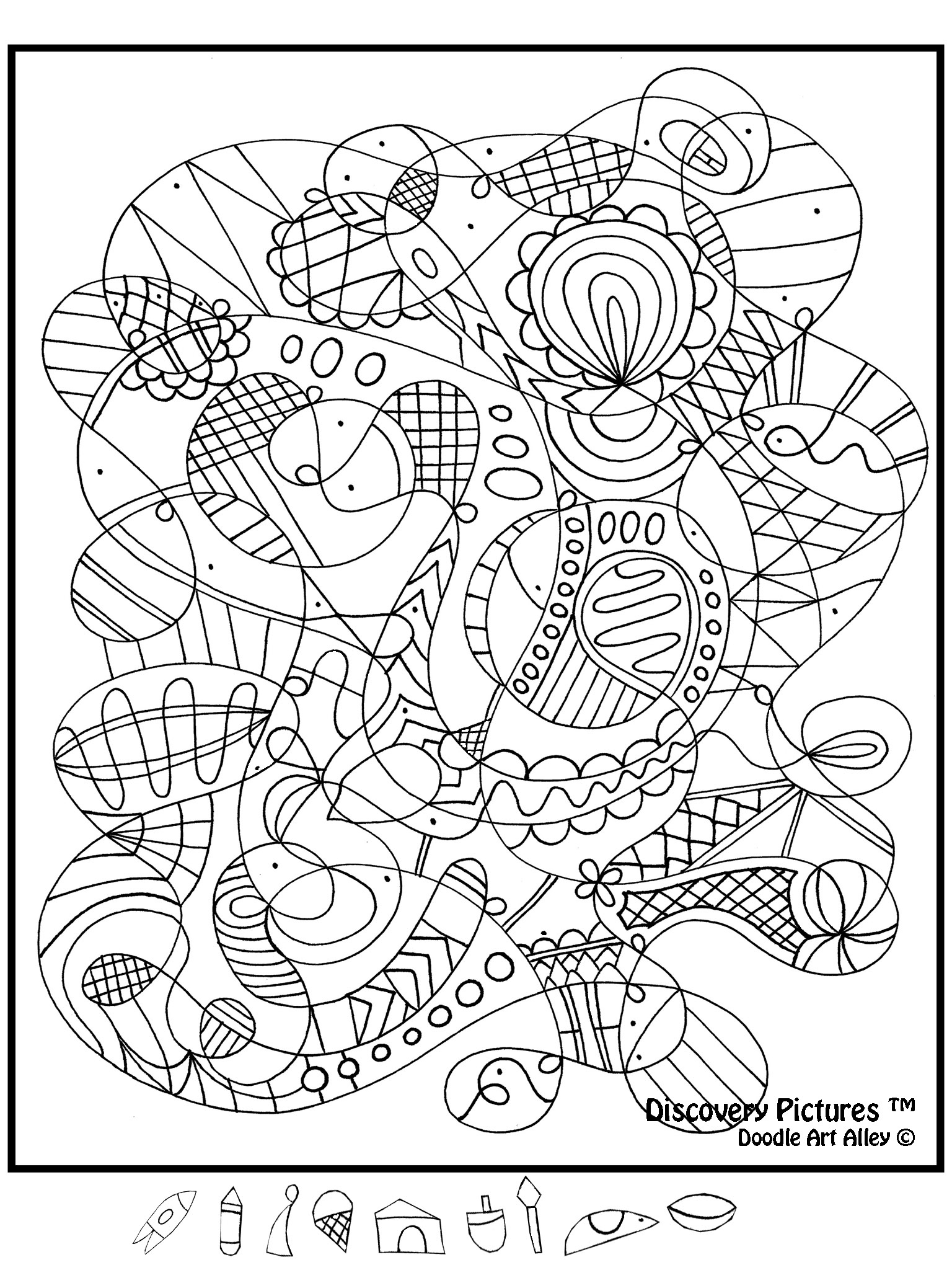 Expert Hidden Pictures - Classroom Doodles throughout Free Printable Difficult Hidden Pictures