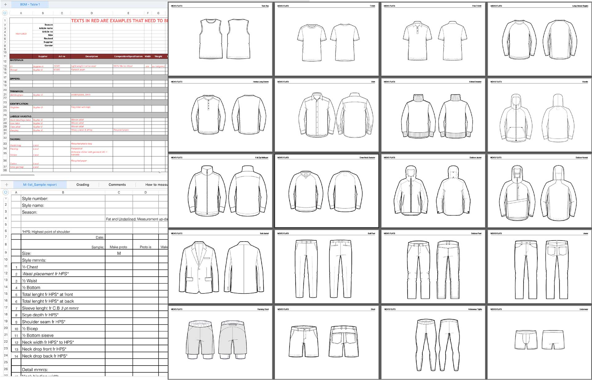 Fashion Tech Pack Templates - Apparel Entrepreneurship intended for Free Tech Pack Template