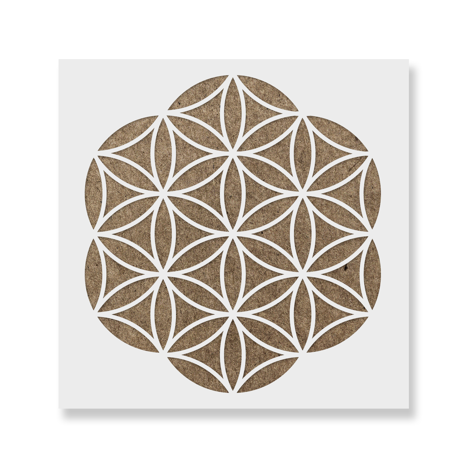 Flower Of Life Stencil - Reusable Sacred Geometry Stencil Template with regard to Flower Of Life Stencil Printable