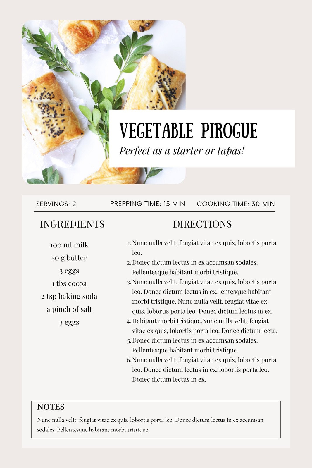 Free And Customizable Recipe Templates | Canva intended for Free Editable Recipe Templates For Microsoft Word