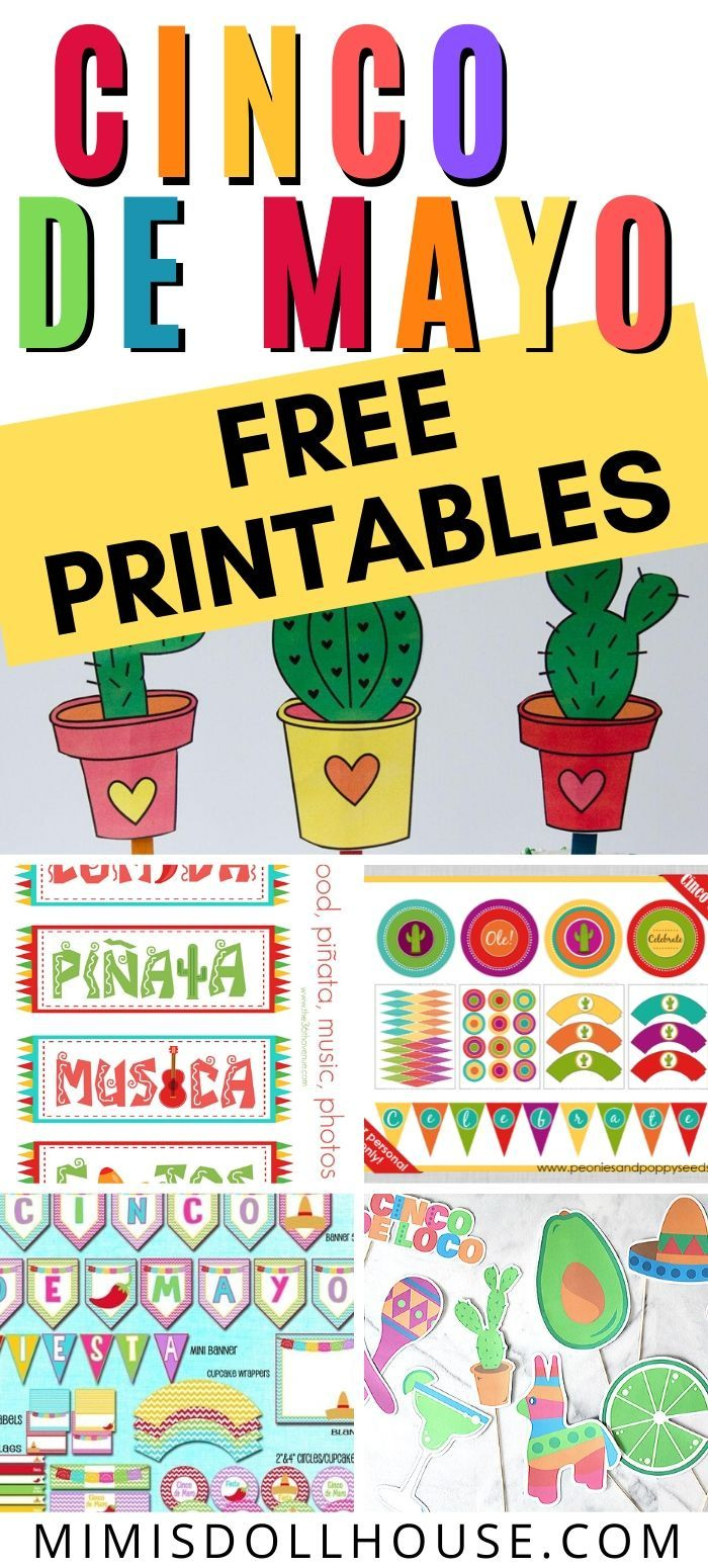 Free Cinco De Mayo Printables pertaining to Free Printable Cinco De Mayo Birthday Cards