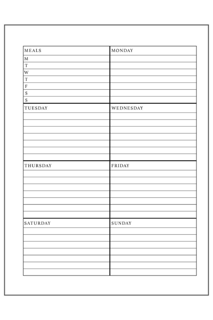 Free Dashboard Layout Planner Printables - Free Weekly Planner Pages with Free Printable Happy Planner Dashboard