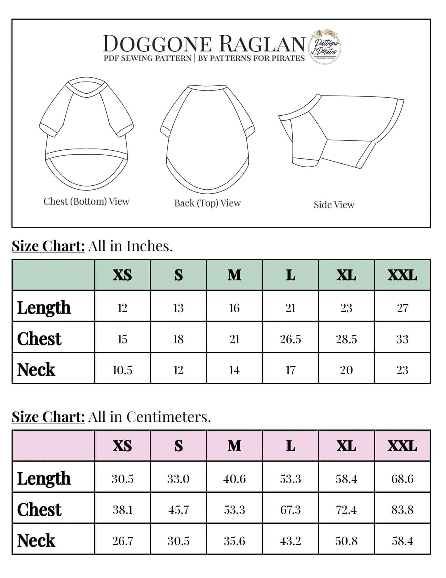 Free Dog Pattern Archives - Patterns For Pirates within Free Printable Chihuahua Clothes Patterns