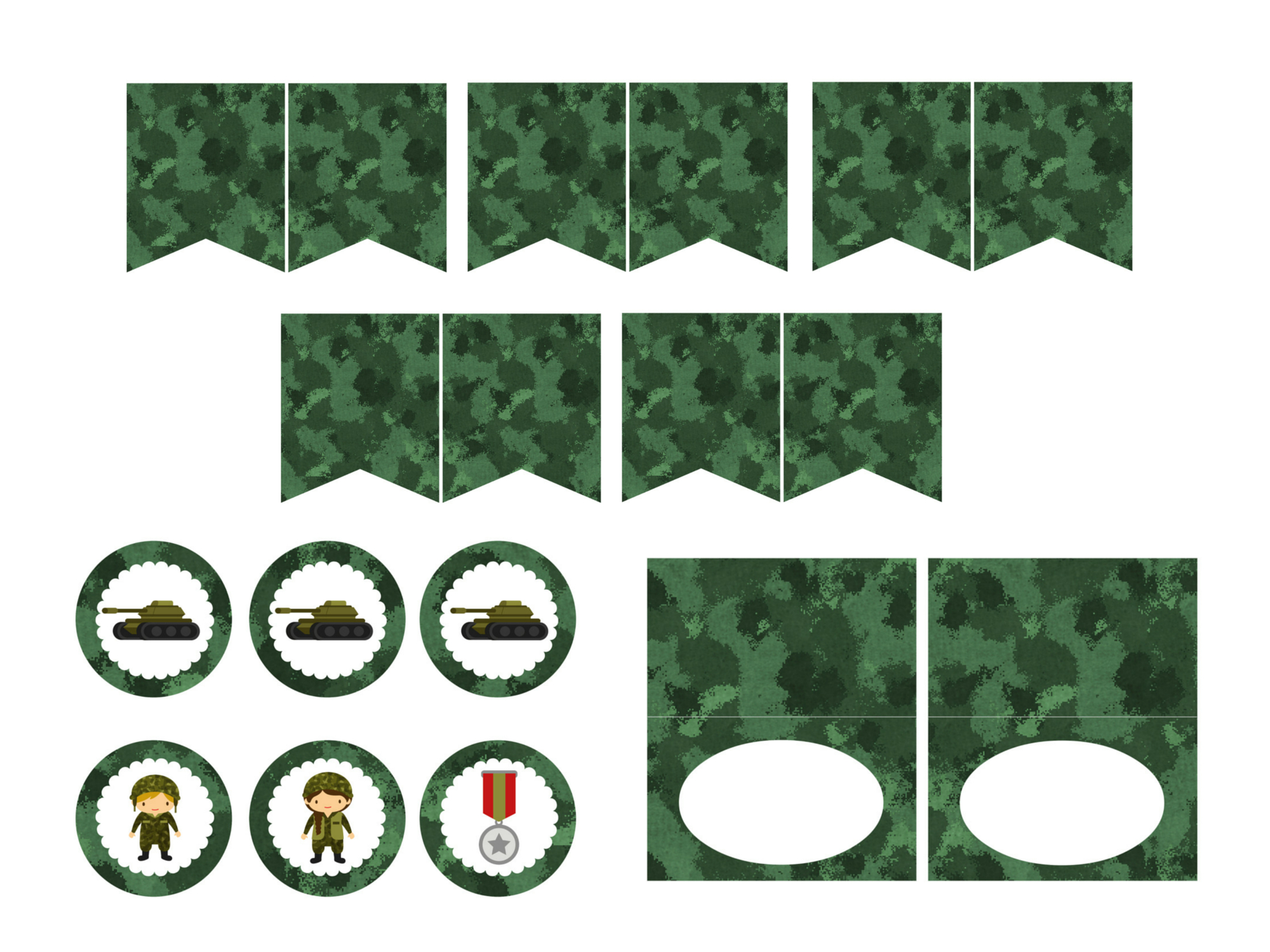 Free Download Green Camo Printable - Magical Printable inside Free Camo Printables