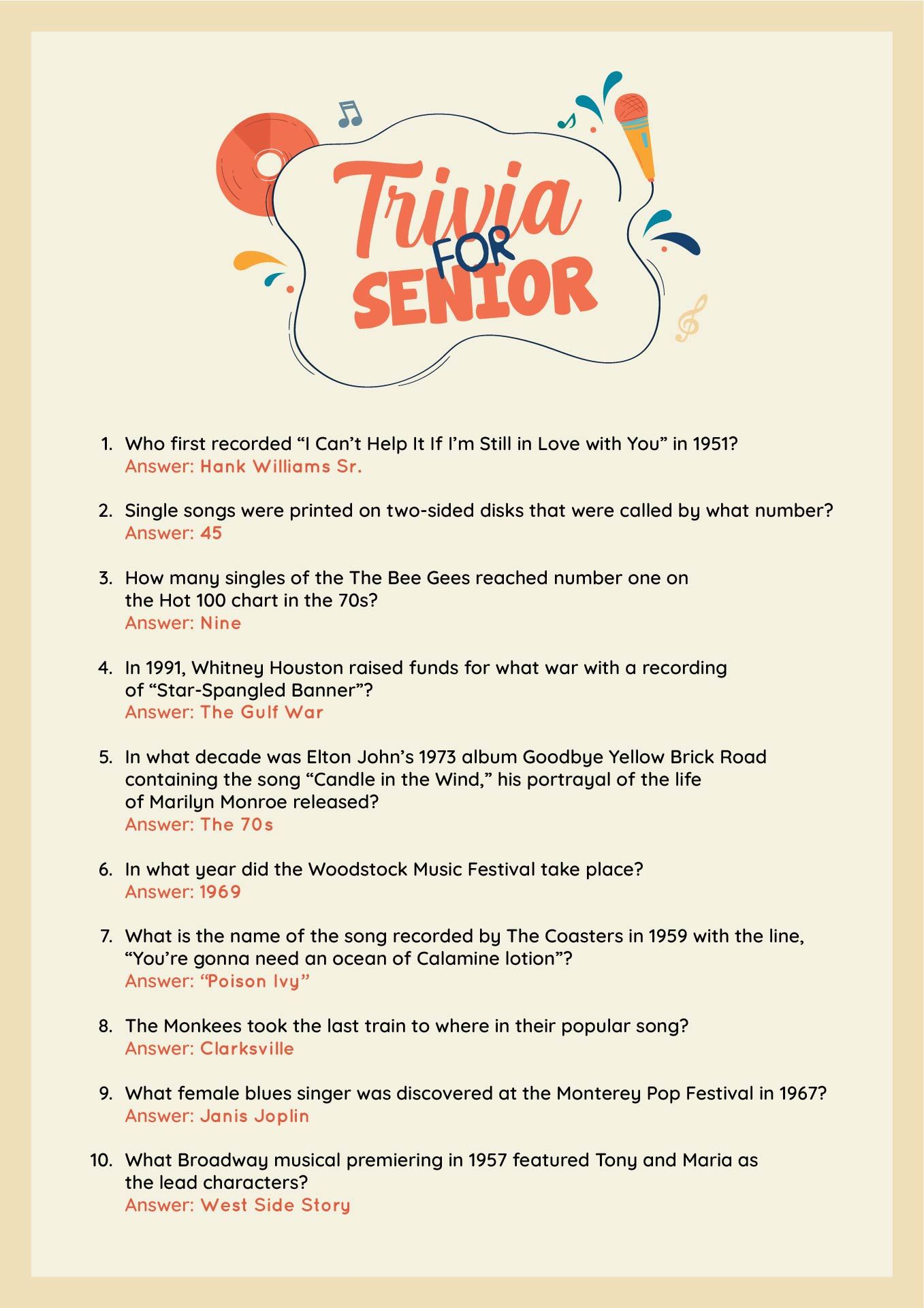 Free Free Printable Trivia Questions With Answers, Download Free for Free Printable Trivia Questions and Answers For Seniors