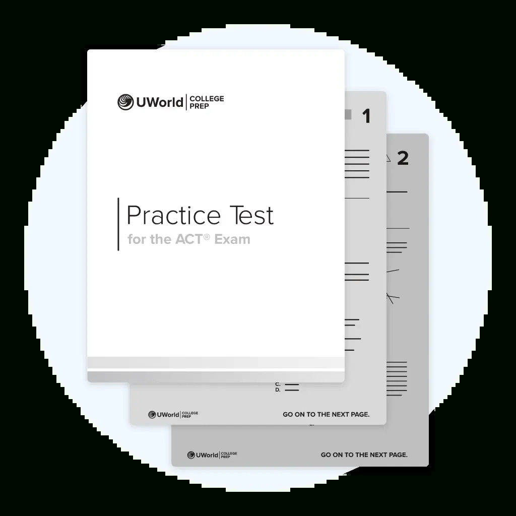 Free Full-Length Act® Practice Tests &amp;amp; Questions within Free Printable Act Practice Questions