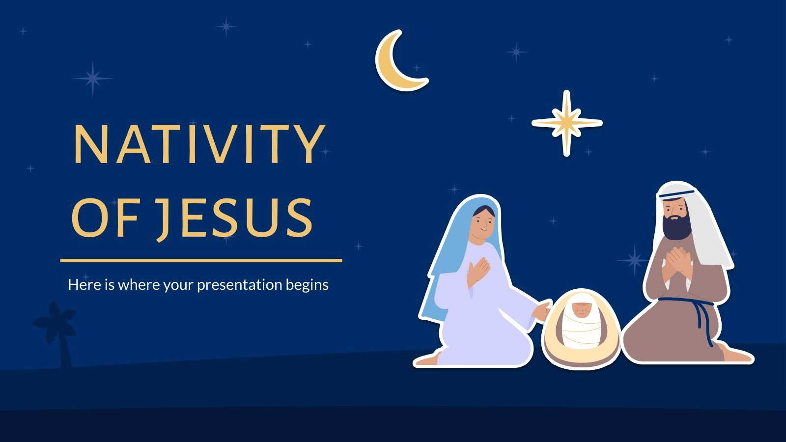 Free Google Slides And Powerpoint Templates About Jesus inside Free Jesus Powerpoint Templates
