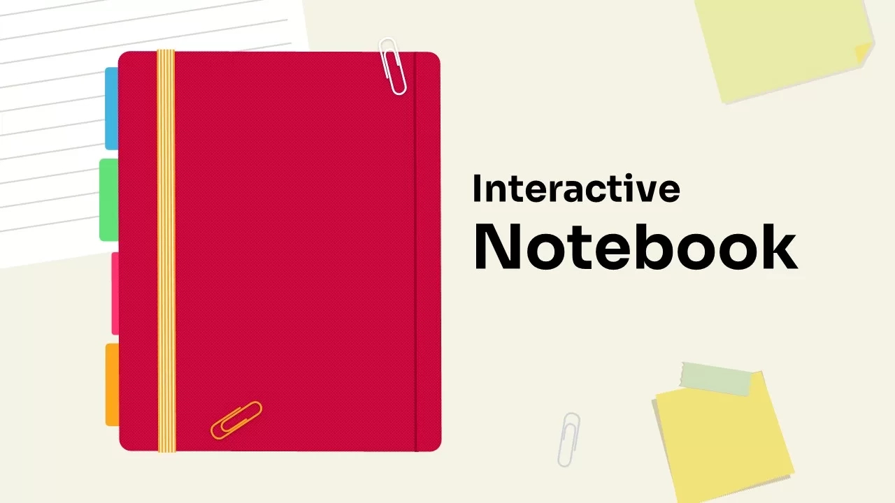Free Interactive Notebook Presentation Template for Free Digital Interactive Notebook Templates