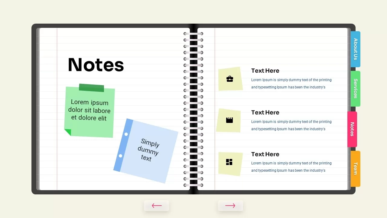 Free Interactive Notebook Presentation Template throughout Free Digital Interactive Notebook Templates