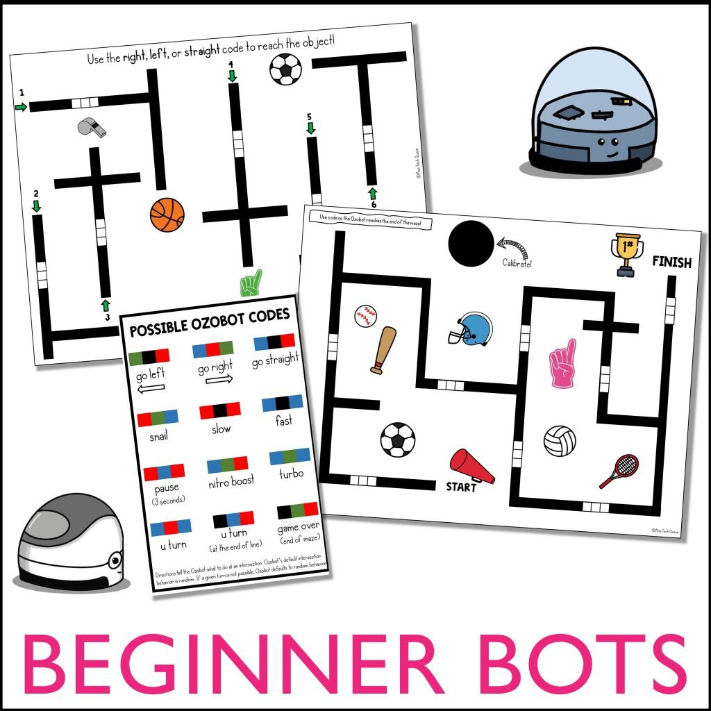 Free Maze For Ozobot - Miss Tech Queen within Free Ozobot Printables