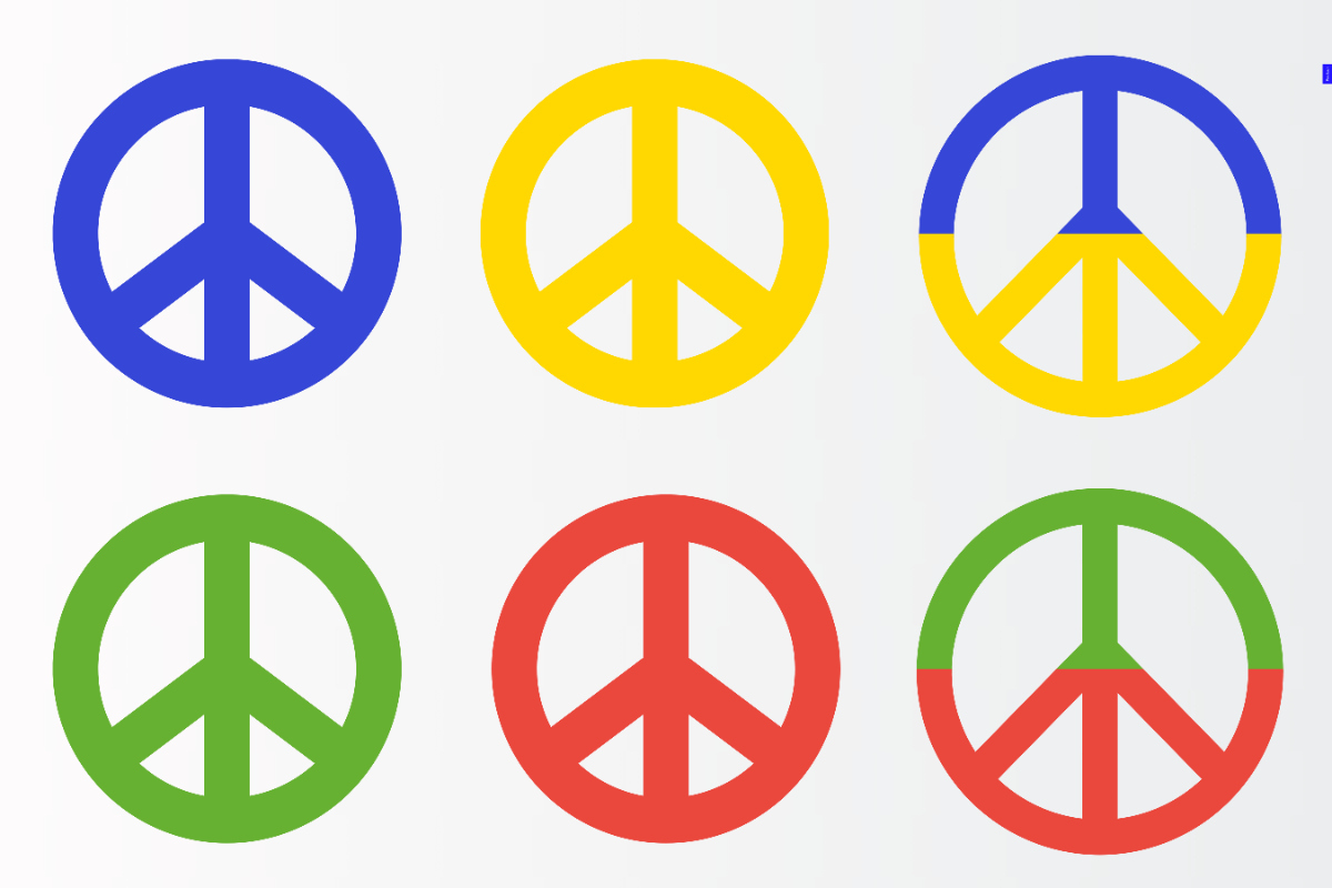 Free Peace Signs Template To Edit Online in Peace Sign Templates For Free