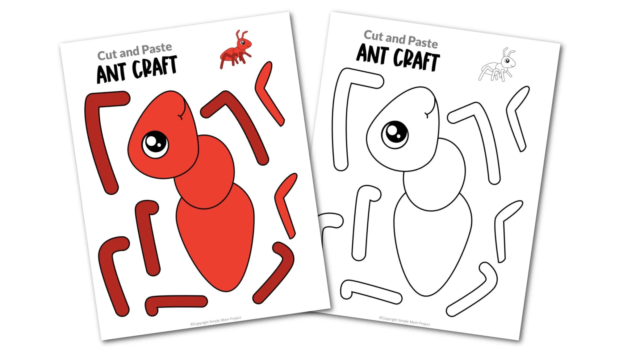 Free Printable Ant Craft Template – Simple Mom Project within Free Printable Ant Template