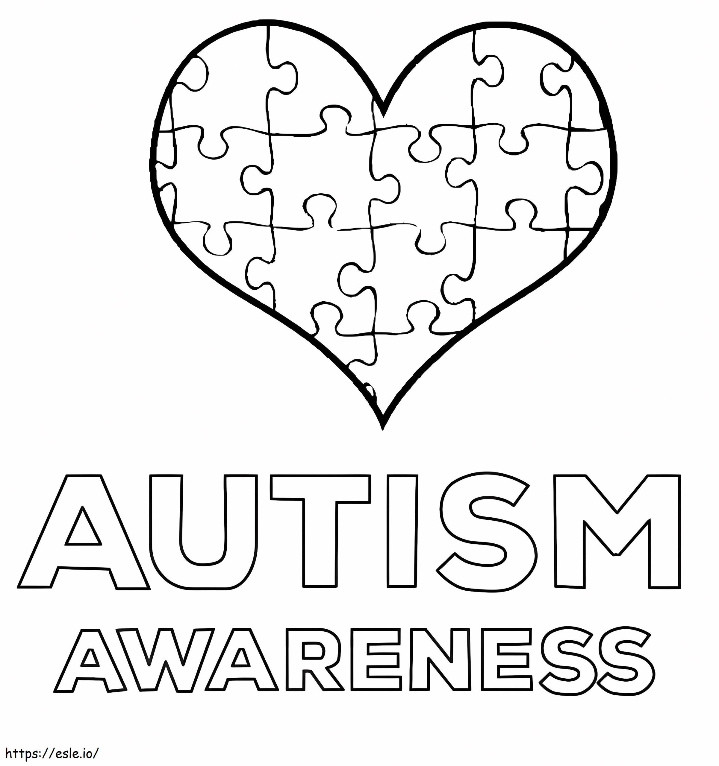 Free Printable Autism Awareness Coloring Page for Autism Awareness Free Printables