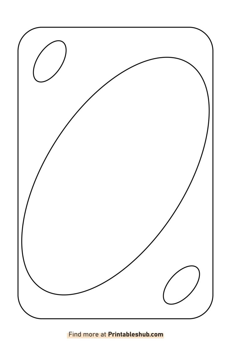 Free Printable Blank Uno Cards Template [Pdf] for Free Blank Uno Card Template