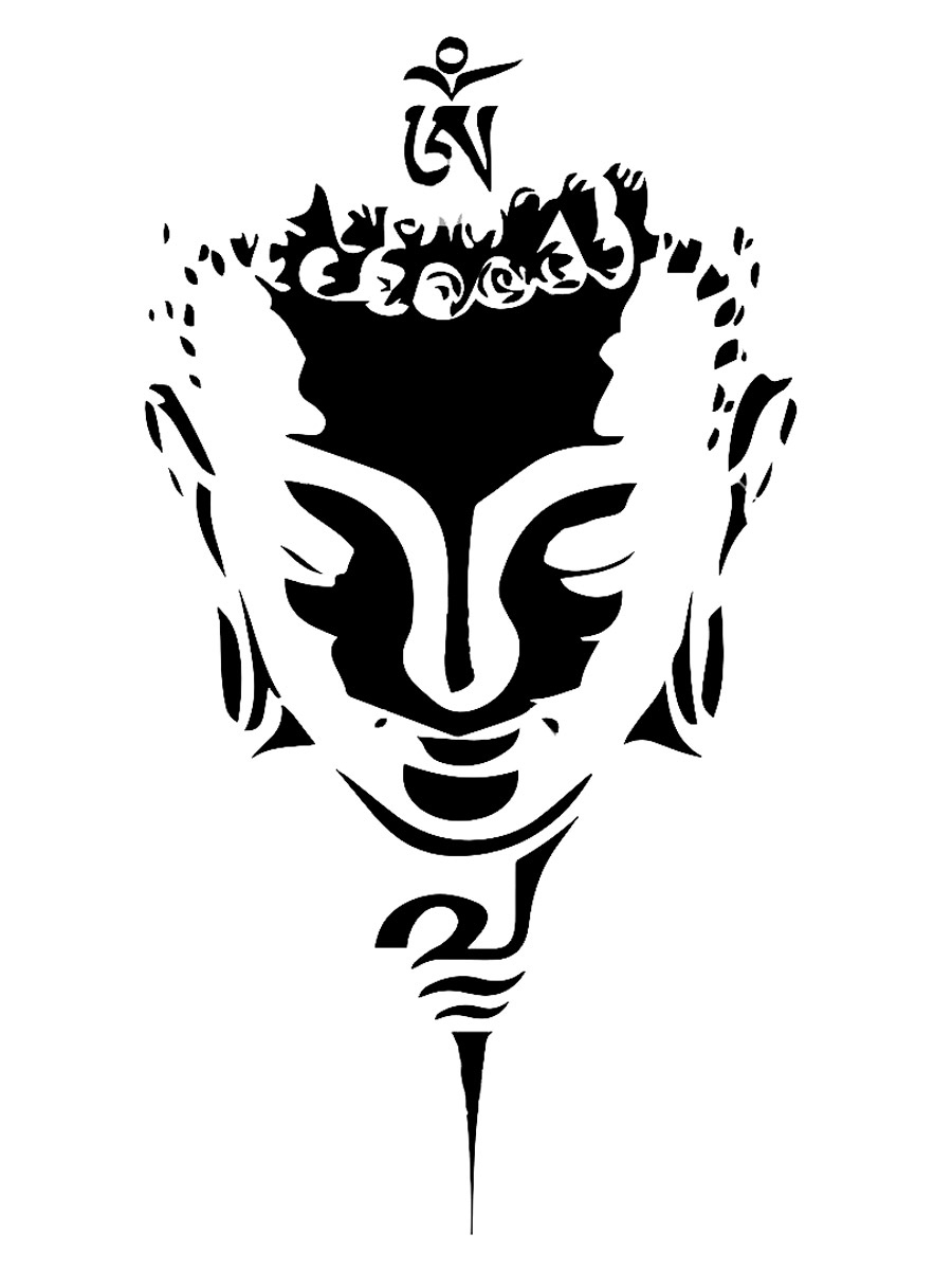 Free Printable Buddha Stencils And Templates pertaining to Free Printable Buddha Stencil