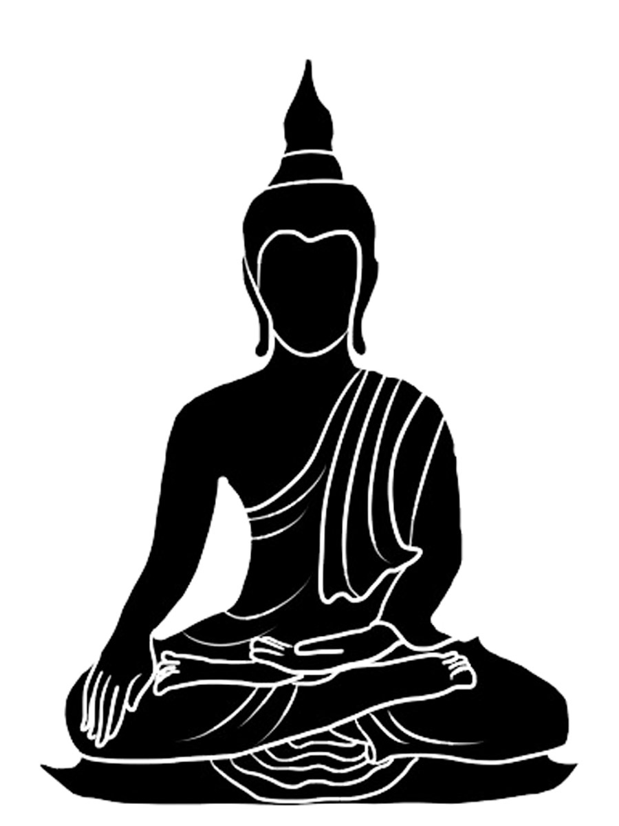 Free Printable Buddha Stencils And Templates throughout Free Printable Buddha Stencil