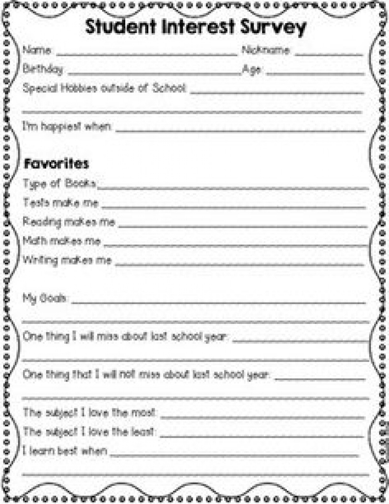 Free Printable Career Interest Inventory - Printable Design Resources for Free Printable Career Interest Inventory For Students