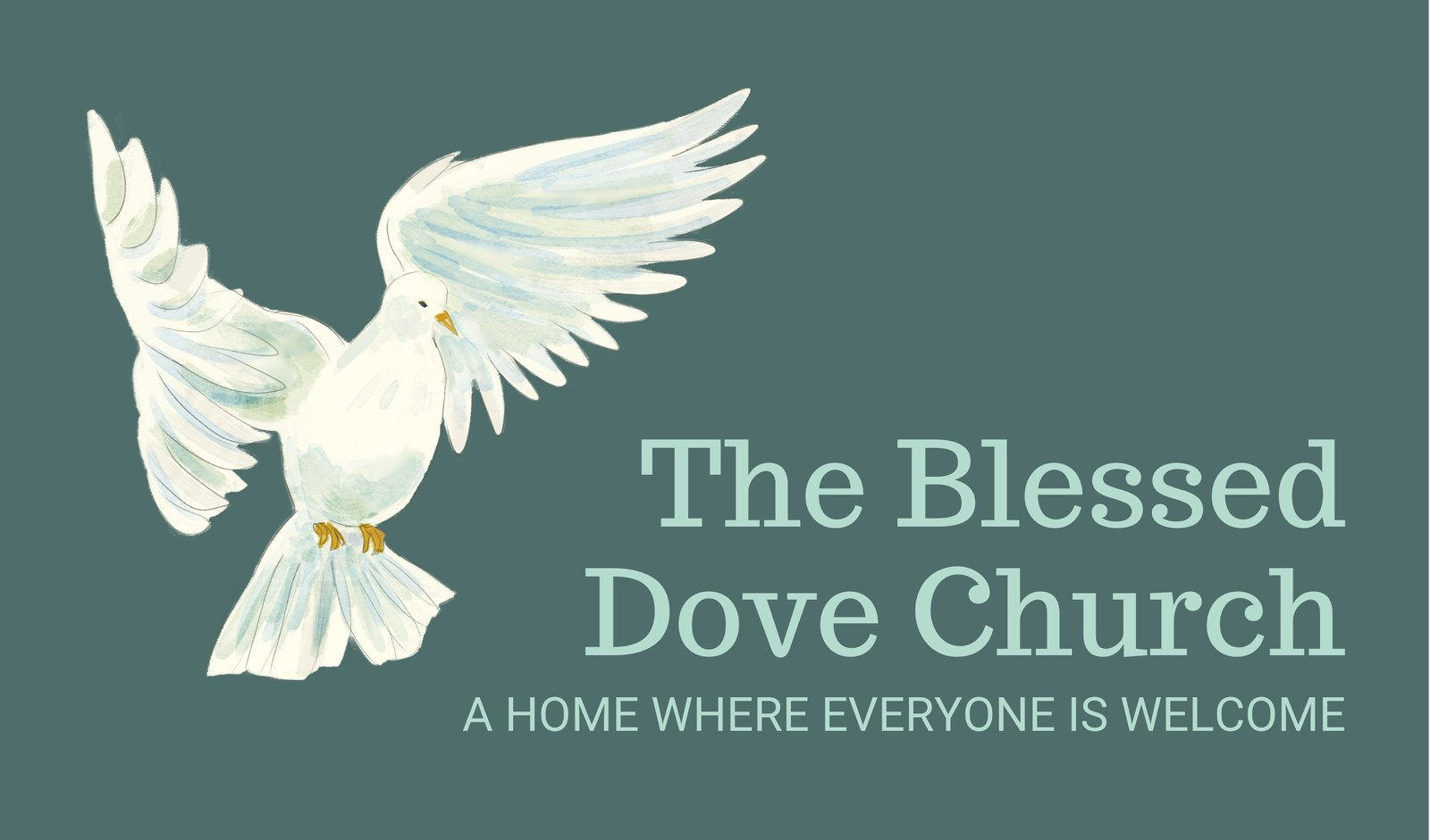 Free, Printable, Customizable Church Business Cards | Canva in Free Printable Religious Business Card Templates