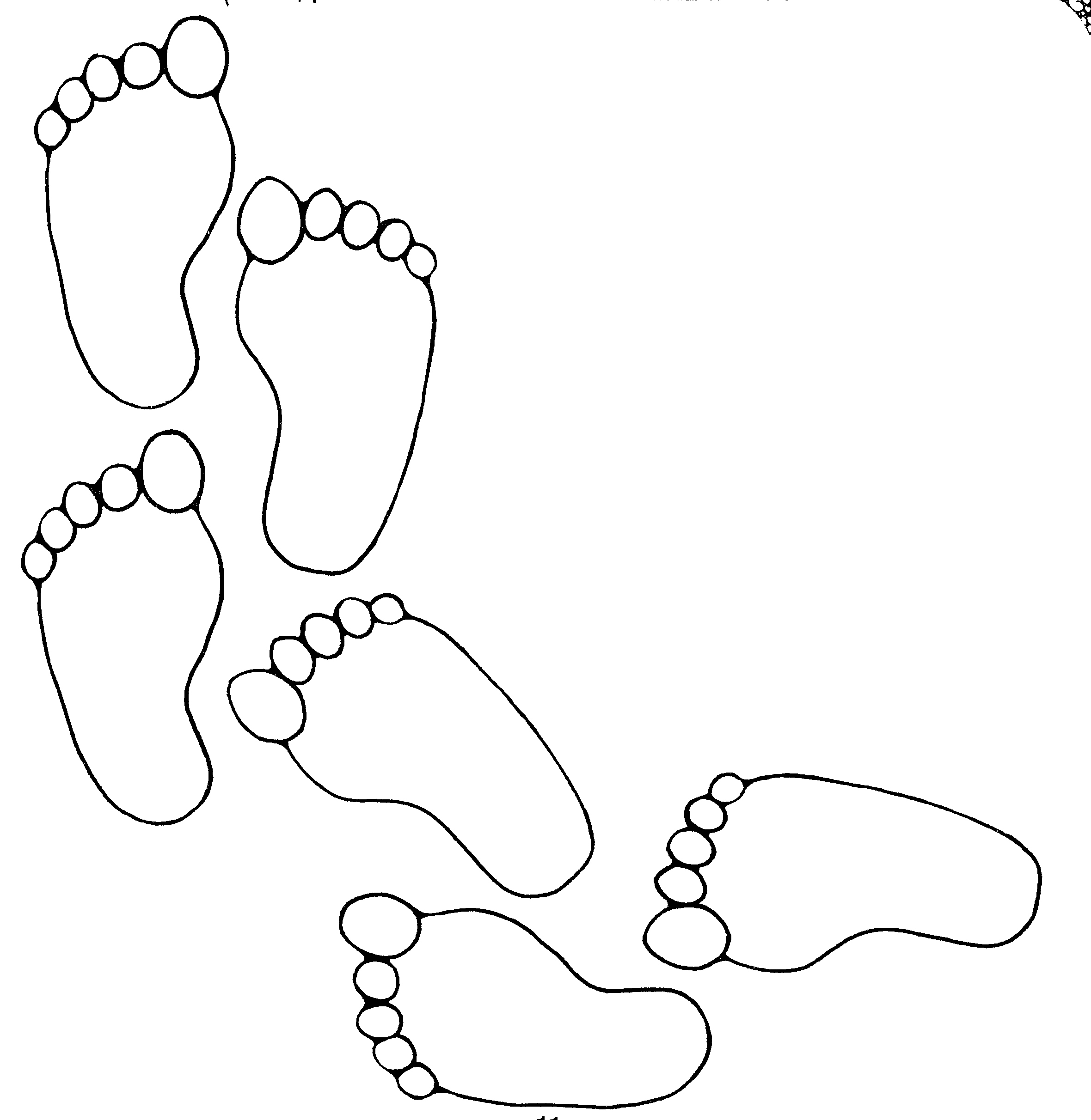 Free Printable Footprints, Download Free Printable Footprints Png with regard to Footprint Outline Printable Free