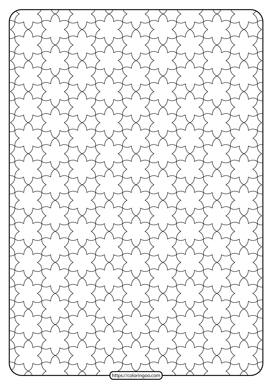 Free Printable Geometric Pattern Pdf Book 013 in Free Printable Geometric Patterns