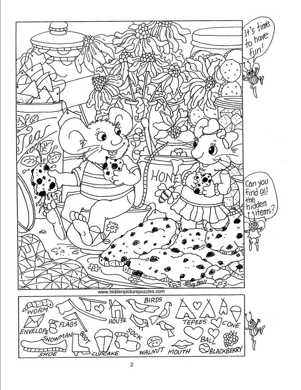 Free, Printable Hidden Picture Puzzles For Kids - Worksheets Library within Free Printable Hidden Pictures Pdf