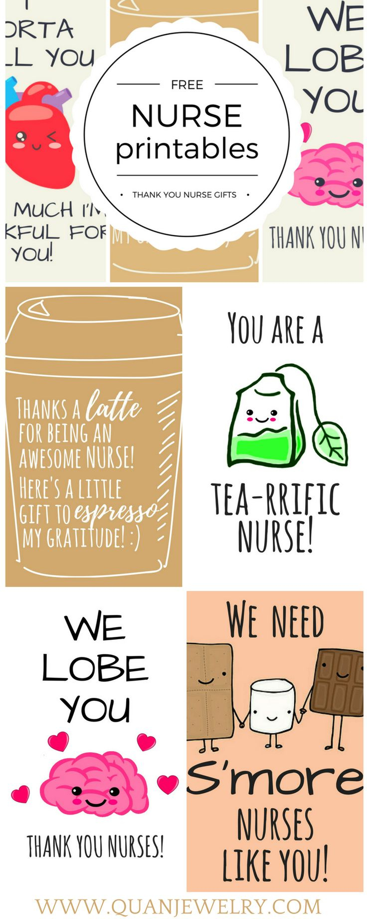 Free Printable Nurse Appreciation Thank You Cards within Free Nurses Day Printables