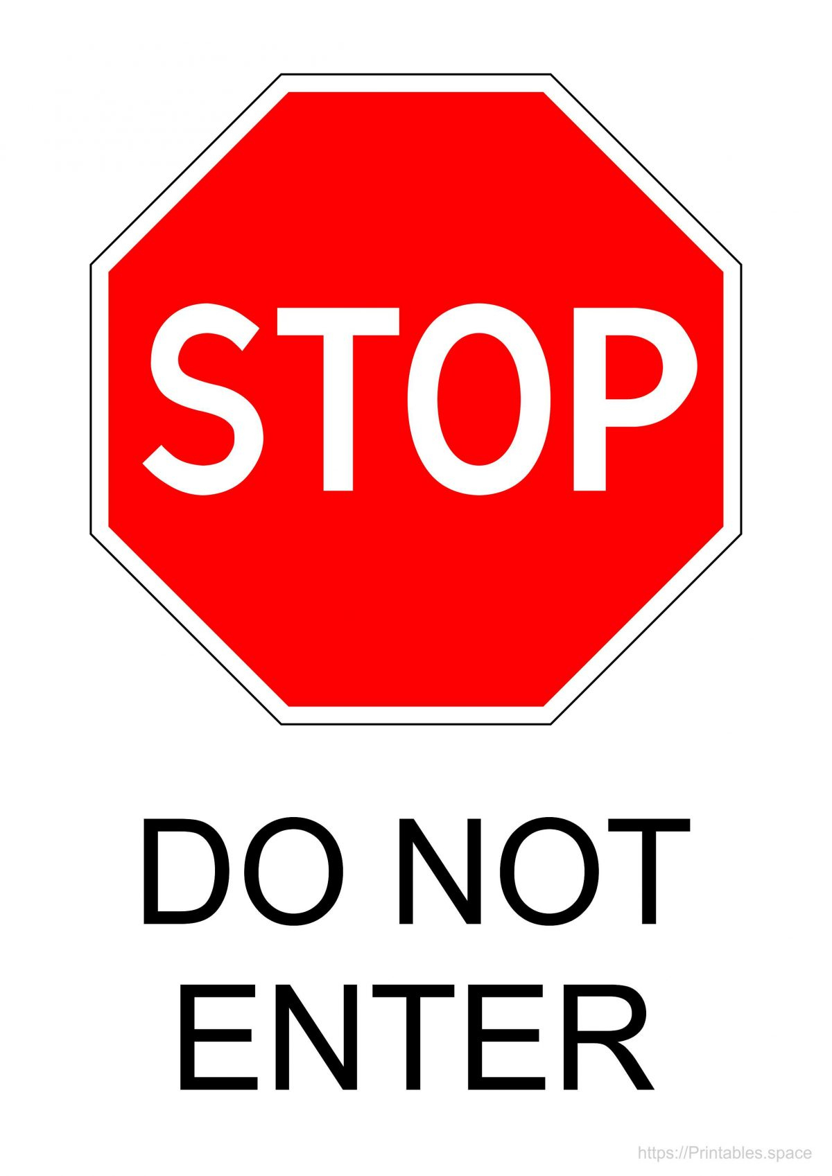 Free Printable Stop Sign - Free Printables with regard to Free Printable Stop Sign