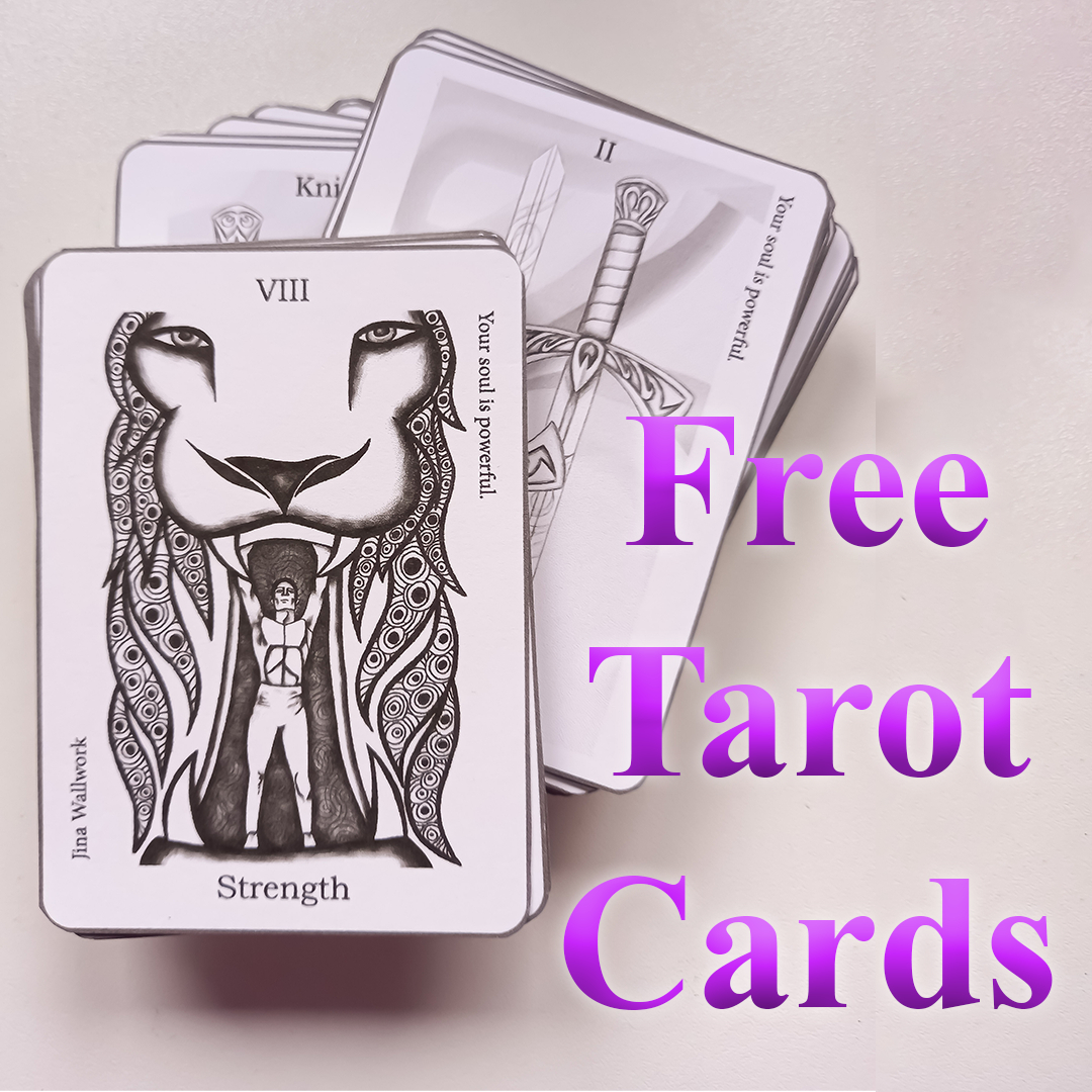 Free Printable Tarot Cards • Jina Wallwork regarding Free Printable Oracle Deck