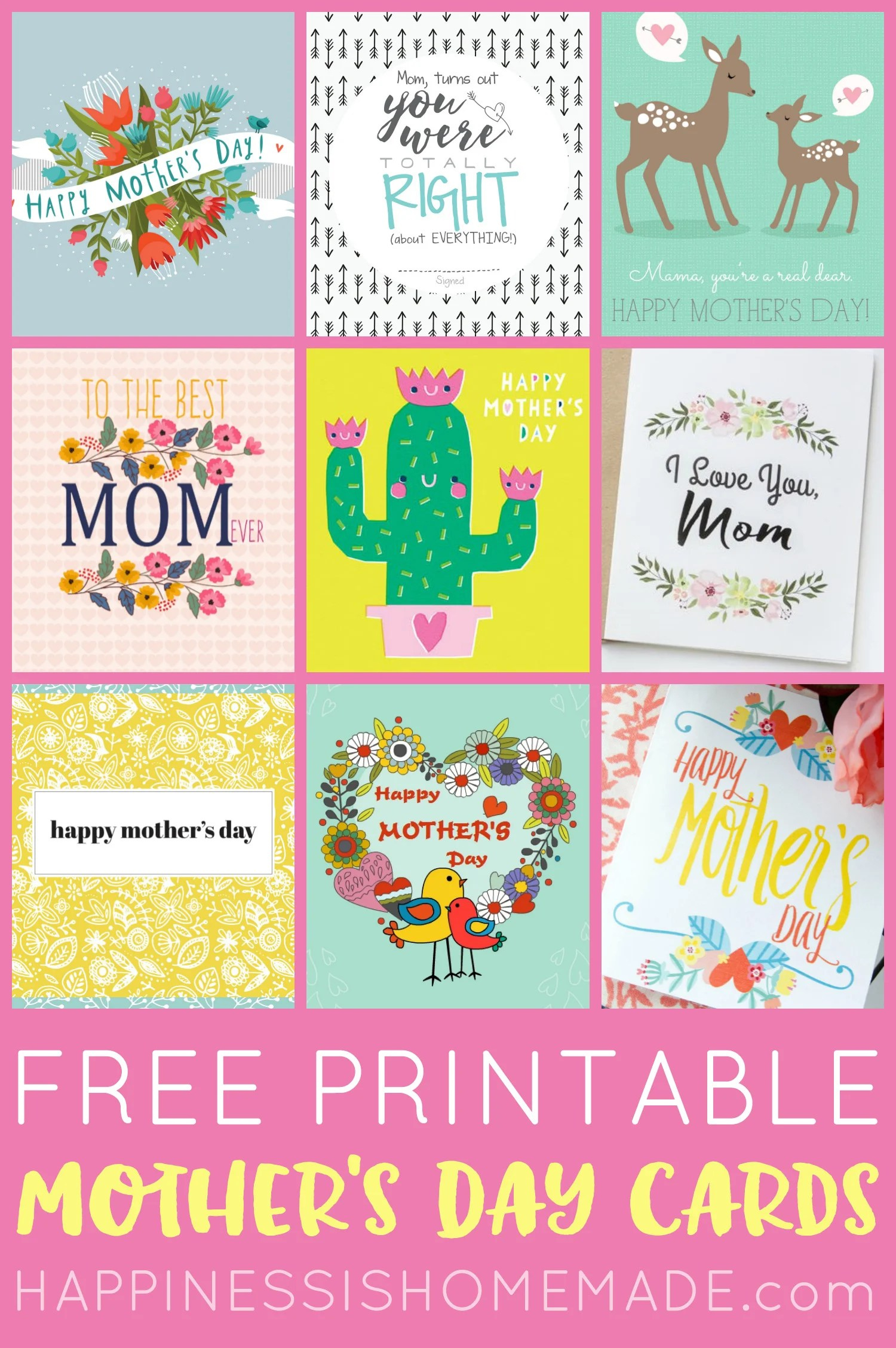 Free Printable Wife Mothers Day Cards - Printable Party Favors regarding Free Mothers Day Cards Printable For Wife