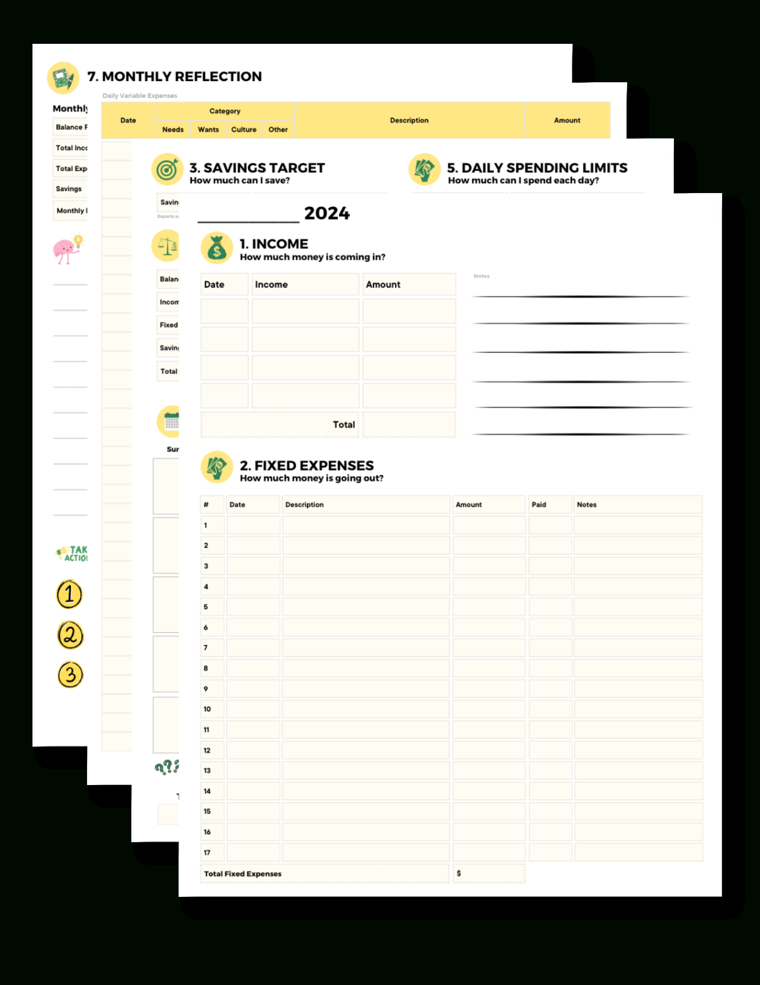 Free Resources — Diane Lutran within Kakeibo Free Printable