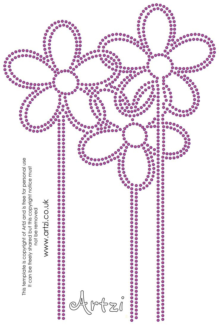 Free Rhinestone And Rhinestud Templates | Rhinestone Designs inside Free Printable Bedazzler Patterns