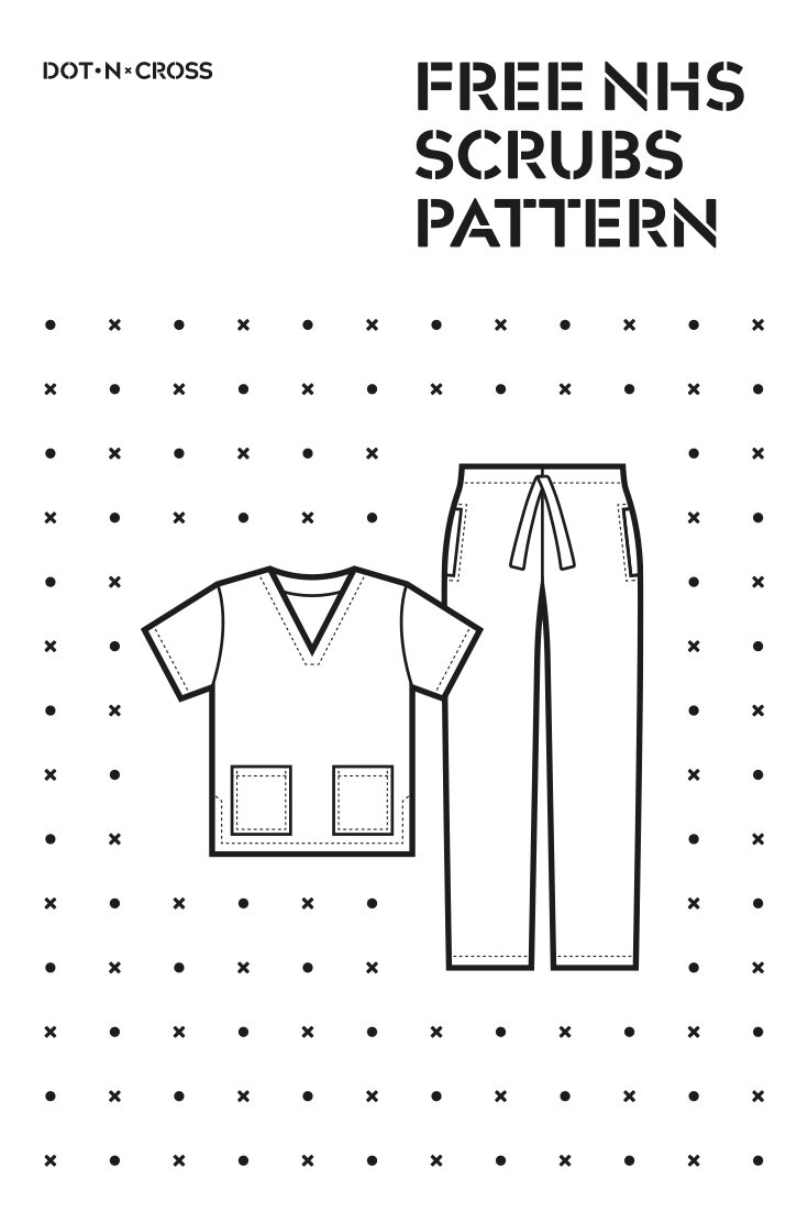 Free Scrubs Sewing Pattern — Dot N Cross | Sewing And Pattern with regard to Printable Free Downloadable Scrub Top Pattern