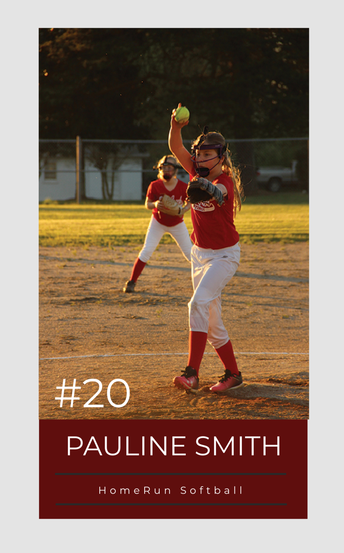 Free Softball Trading Card Template To Edit Online with regard to Free Softball Card Template