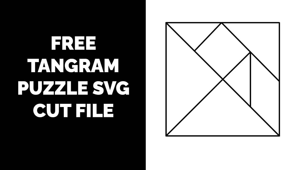 Free Tangram Puzzle Svg Cut File | Builderology with regard to Free Printable Tangram Puzzle Patterns