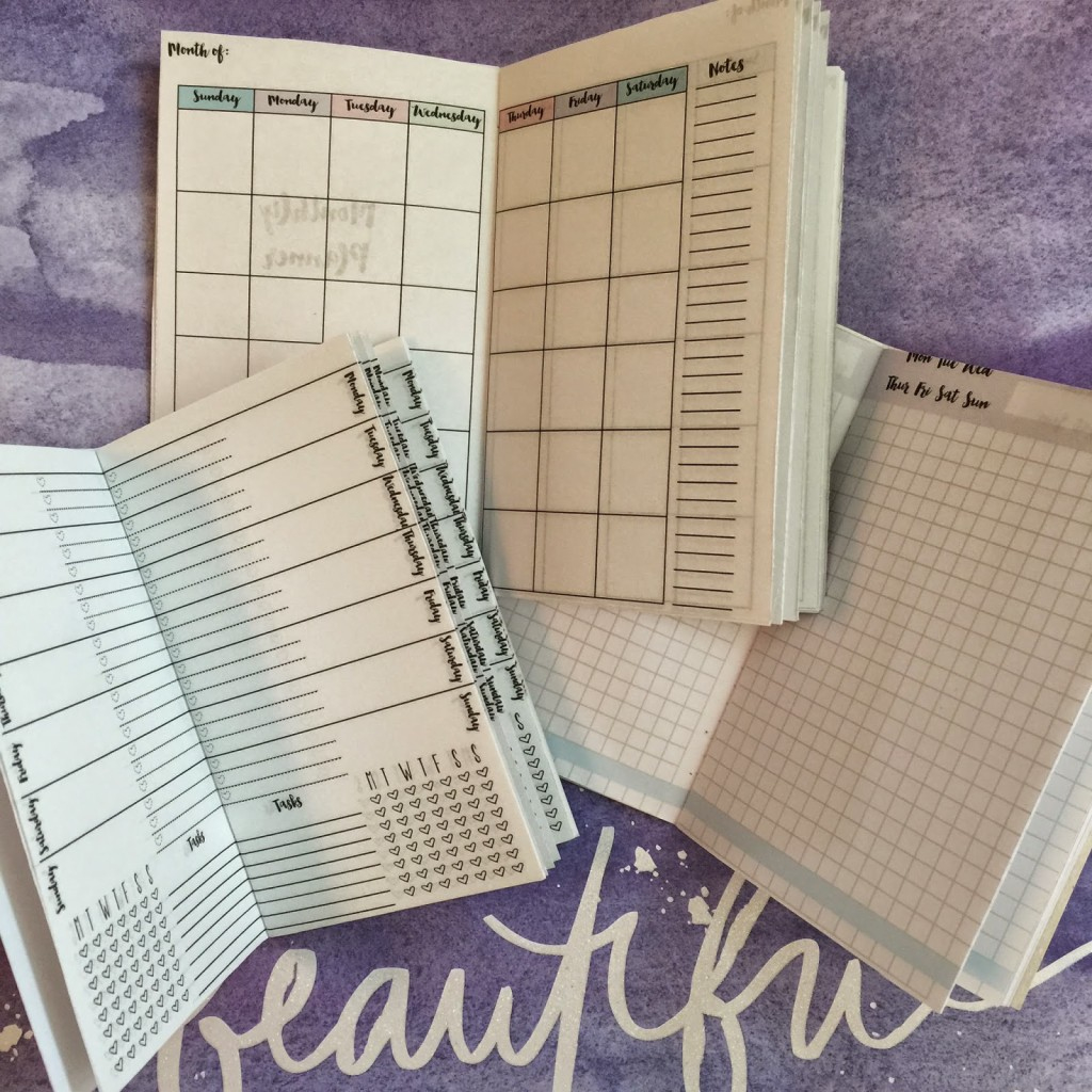 Free Traveler&amp;#039;S Notebook Inserts Printables (Monthly, Weekly with regard to Free Midori Printable