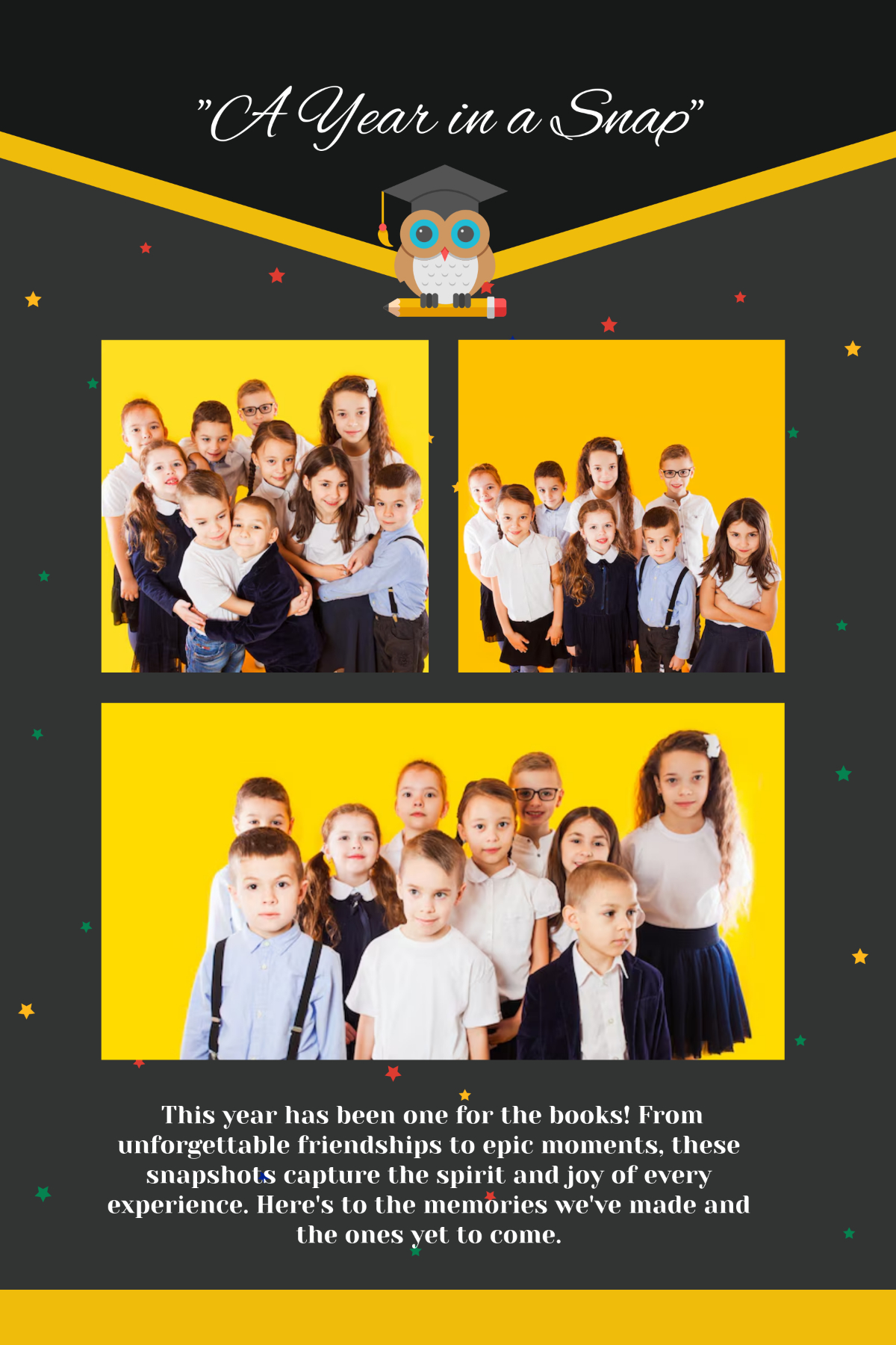 Free Yearbook Templates To Edit Online &amp;amp; Print in Free Preschool Yearbook Templates