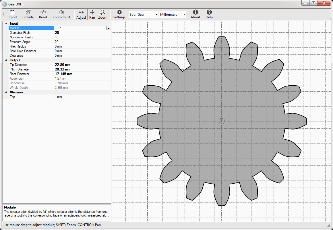 Geardxf 2.0 Download (Free) - Geardxf.exe regarding Gear Template Generator Program Free