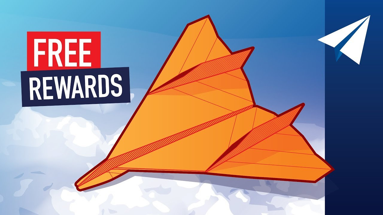 Get Your Free Rewards! — 1,000 Subscribers — Free Paper Airplane Templates And Instructions with regard to Foldable Flight Free Templates